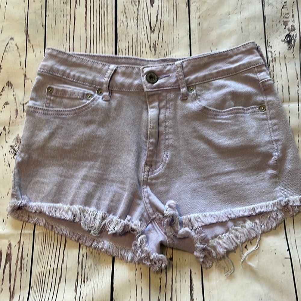 Bullhead lavender Jean shorts